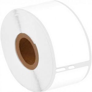 สติกเกอร์ติดสินค้าแบบม้วน พิมพ์โลโก้ตามสั่ง รูปทรงกลม วัสดุไวนิล กันน้ำ - Product Image 2