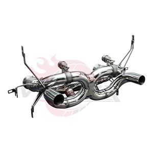 Système d'échappement arrière à soupapes Vortex SS304 pour Lamborghini Huracan EVO STO LP640 5.2L V10 2020-2024, kit de modification de performance à fixation directe - Product Image 3