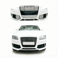 Ensemble de pare-chocs avant pour Audi A6 S6 C6, style RS6, avec calandre noire, pour Audi A6 S6 C6 2009 2010 2011 2012
