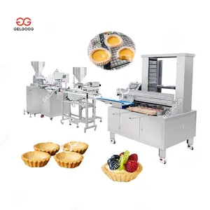 Fournisseur ovale de coquilles de tarte aux œufs Machine à tarte au fromage Machine chinoise à presser la croûte de tarte aux œufs