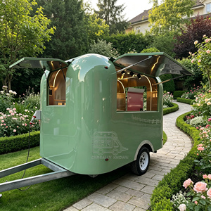 Food Truck <b>Trailer</b> Fully Equipped Concession Cart Mobile Ice Cream <b>Trailers</b> Commercial Cart Street Vending Carts - Product Image 3