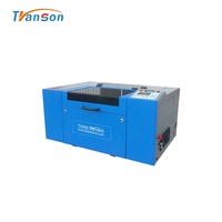 Máquina de Corte y Grabado Láser CO2 Mini de 50W 60W 3060 4040 para Materiales No Metálicos como Madera, Cuero, Papel, Acrílico, MDF y Tela