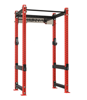 Rack de musculation professionnel commercial 75x75x3mm en acier, haute capacité, réglable en hauteur, pour squats, robuste, pour salle de sport