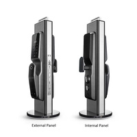 Cámara inteligente Tuya Cerradura de puerta de Seguridad Biométrica inteligente Puerta Reconocimiento facial 3D Cerraduras inteligentes automáticas