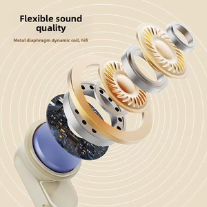 Écouteurs intra-auriculaires sans fil Deutsche <span class=keywords><strong>Welle</strong></span> Berlin 2026 5.4 ANC Son haute fidélité Design élégant Commande vocale Moule exclusif - Product Image 5