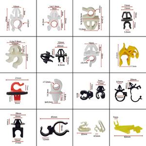 ワイヤーハーネスクリップL163卸売販売工場生産ナイロンカーボディファスナー - Product Image 3