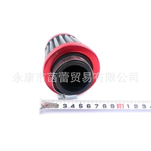 ไส้กรองอากาศอะลูมิเนียมเคลือบสีแบบใหม่สำหรับรถจักรยานยนต์ รถออฟโรด และรถเอทีวี ทำจากกระดาษและอะลูมิเนียม - Product Image 2