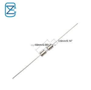 מהירות גבוהה 200ma 250ma 315ma 500ma 1a 1.5a 2a 3.15a 4a 5a מגבר זכוכית צינור זכוכית 3.6*10/4*11 מ "מ 250v/125v - Product Image 6