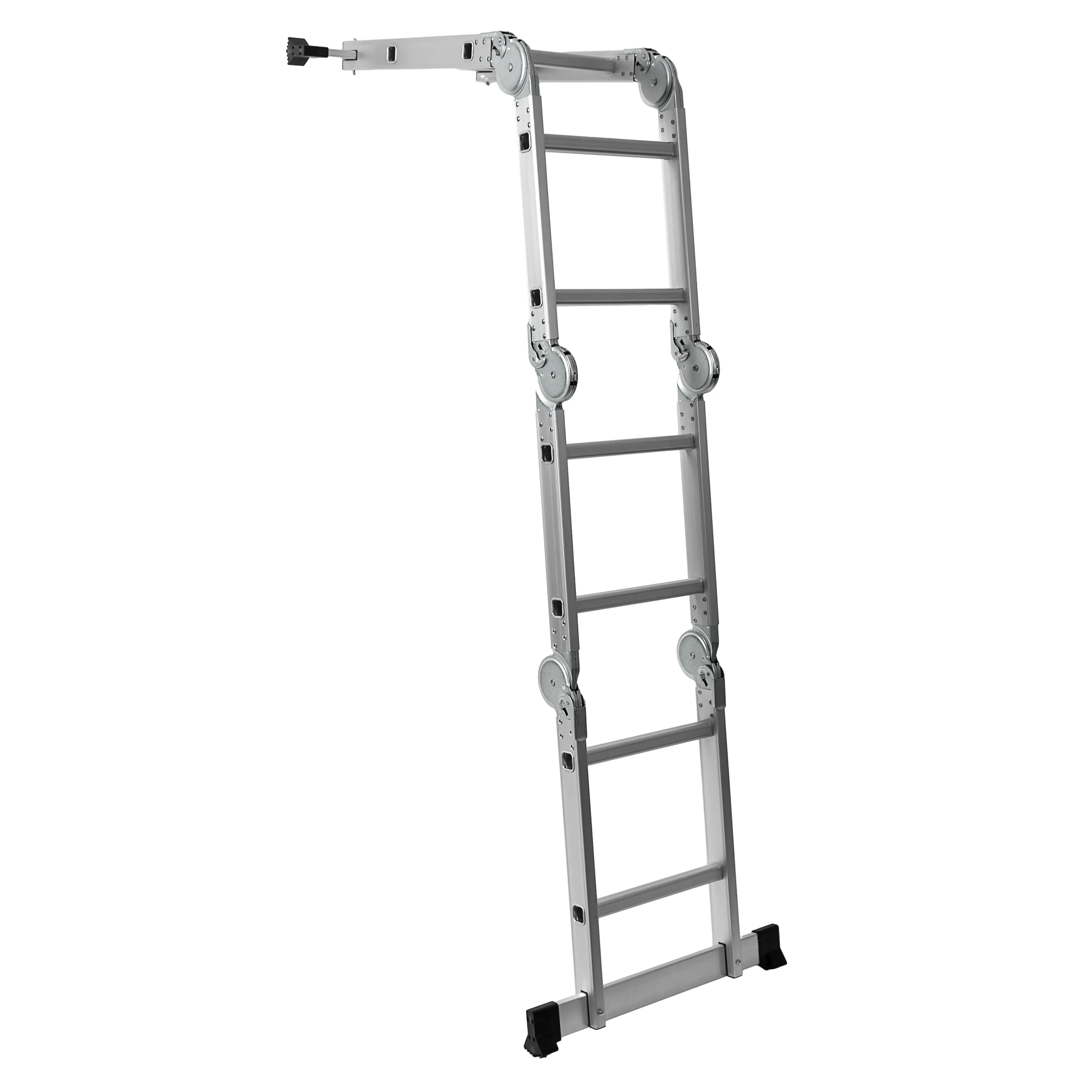 En131 4*3 Aluminium Ladders Multifunctionele Ladder Uitschuifbare Ladder