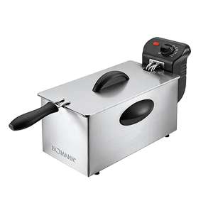 Bomann Fritteuse FR 2264 CB 2000 W Edelstahl/Schwarz - Product Image 1
