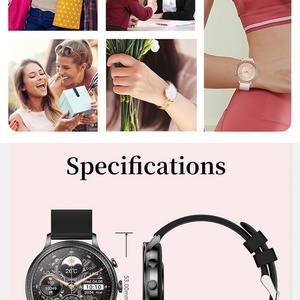 Women Smart Watch Luxury Fashion Wristwatch 1.39 Inch Bluetooth Call Heart Rate Sports Fitness Tracker Smartwatch for Women - Product Image 5