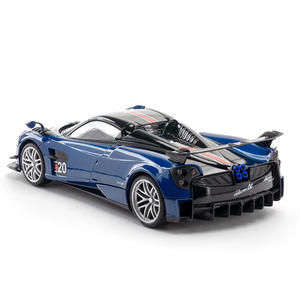 سيارة خارقة طراز معادن يموت الصب <span class=keywords><strong>Pagani</strong></span> Huayra BC ، سيارة لعبة رائعة مع أبواب قابلة للفتح ، لهواة الجمع طبعة هدايا عيد الميلاد - Product Image 5