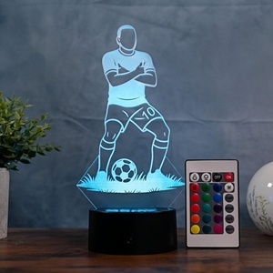 Customize Luminous Lamp Unique Room Decoration and Commemorative Gift <b>Plug</b>-In LED Night Light for Sports - Product Image 5