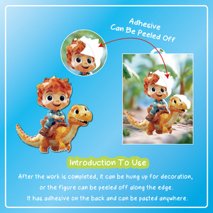 Juego de Inteligencia - Libro de Pintura con Pegatinas 3D por Número para Niños, Pegatinas Reutilizables, Libro de Actividades, Regalos de Cumpleaños para Niños, Juguetes - Product Image 3