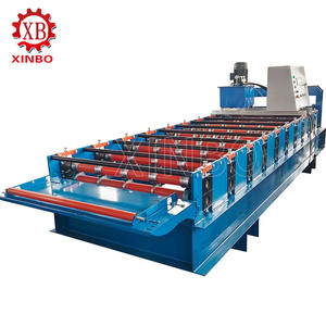 <span class=keywords><strong>Machine</strong></span> à fabriquer des tôles de toiture IBR profilées métalliques en zinc et acier galvanisé au design personnalisé - Product Image 4