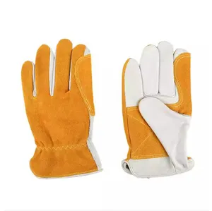 Manufacturers hot products welding gloves male workers construction gloves