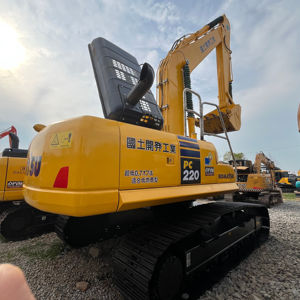 Excavatrice sur chenilles d'occasion KOMATSU PC220-7 PC220 PC 220 220-7 de 22 tonnes à vendre au Japon - Product Image 1