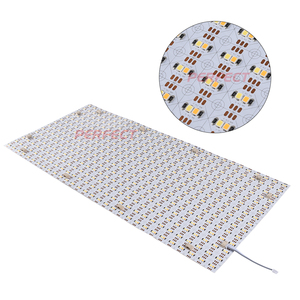 Feuille de lumière LED flexible en cuivre haute densité 840LEDs CCT réglable 2700K-6500K pour le comptoir de cuisine, rétroéclairage en onyx - Product Image 2