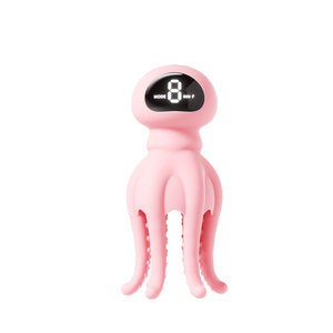 ROSELEX Octopus Electric Breast Massager - Pink (Upgraded Version) - Electric <b>Vibration</b> Breast Massager - <b>Remote</b> <b>Control</b> via - Product Image 2