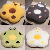 Bantal Duduk Bentuk Hewan Lucu Berbentuk Bunga Bebek Panda Husky Beruang Lembut dan Empuk untuk Dekorasi Rumah, Kamar Tidur, dan Kantor