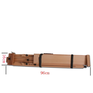 New French Wooden <strong>Table</strong> <strong>Easel</strong> Artist Set Wooden Sketch Box Portable Folding Adjustable Beech Wood Art Painting <strong>Easels</strong> - Product Image 3