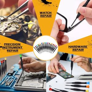 Mini Destornilladores Magnéticos con Puntas Planas, Phillips, Pentalobe, Torx y Estrella para Reparaciones - Product Image 6