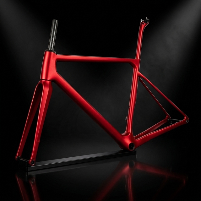 TOSEEK Pro Racing T800 Carbon Fiber Road Frameset DI2 Compatible BBT47 Disc Brake Hidden Internal Cable Road Bike Frameset