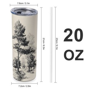 Gobelet isotherme en acier inoxydable de 20 oz, anti-fuite, avec logo personnalisé, idéal pour les voyages en famille (vente en gros) - Product Image 2