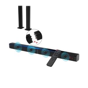 Nuevo estilo OEM desmontable 2,0 Barra de sonido inalámbrico Bluetooth <span class=keywords><strong>Torre</strong></span> barra de sonido altavoz <span class=keywords><strong>para</strong></span> <span class=keywords><strong>Tv</strong></span> sistema de cine en casa - Product Image 1