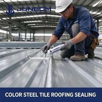 JUNBOM 971 Mastic silicone neutre à haute élongation, sans huile, sans rétrécissement, pour cadres de fenêtres et de portes, fournisseur en gros pour usines