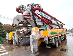 Pompes à béton horizontales d'occasion XCMG officielles HB65V, pompes à béton hydrauliques diesel de 65 m, <span class=keywords><strong>camion</strong></span> pompe à béton - Product Image 4