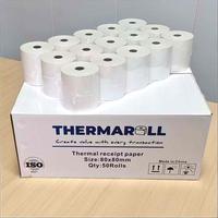 Papier pour caisse enregistreuse 80x80, rouleau de papier thermique 80x80, rouleau de papier thermique pour reçus, rouleau de papier thermique 57x40mm, rouleaux de papier thermique
