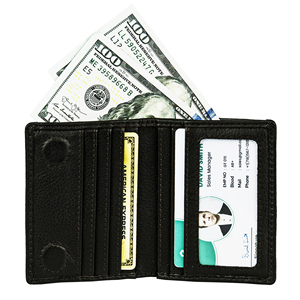 Indian Supplier Vintage Style Genuine Leather Magnetic Closure Card <b>Holder</b> with Soft Texture and Long Lasting Durability At Sale - Product Image 5