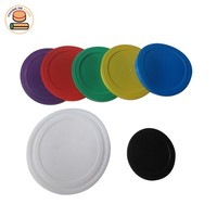 Couvercles en plastique pour gobelets, accessoire pour couvrir les bouteilles, 5 pièces, multi couleurs