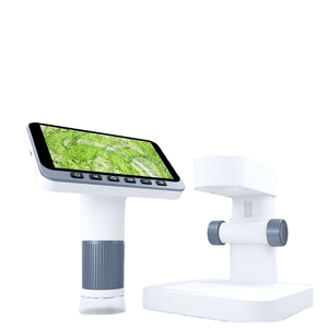 Nguồn nhà máy New kính hiển vi điện tử V18 Trắng thâm quyến 4.5 inch IPS Màn hình HD không có máy ảnh/hiển thị bên ngoài hỗ trợ - Product Image 1