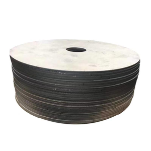 Suministro listo Astm a 36 Hoja de acero de hierro 10mm de espesor Procesamiento de corte por llama Precio de placa de acero suave redonda - Product Image 3