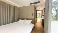 Maison Capsule Spatiale, Cabine Apple, Cabine Modulaire Intelligente, Hôtel Capsule Préfabriqué, Tiny Pod, Villa de Vacances Zcamp K6 avec Balcon