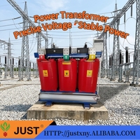 Transformateur de type sec 10 kVA-1000 kVA pour usage intérieur, triphasé, faible bruit, 220 kV, 50/60 Hz