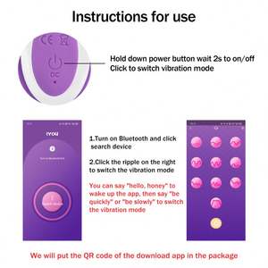 Farfalla giocattolo del sesso vibratori immagini di controllo 10 frequenza di vibrazione per gli uomini donne adulti piccolo vibratore rosa - Product Image 6