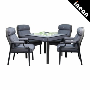 Deluxe Automatic Shuffling Mahjong Table Touch Control American Style 4-Player Premium Home <b>Entertainment</b> System INEANPLAY-AUTO- - Product Image 4