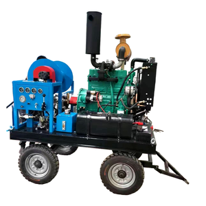 Nouvelle nettoyeuse haute pression <span class=keywords><strong>diesel</strong></span> 180 bars 115 LPM pour le détartrage des canalisations municipales et industrielles - Product Image 4
