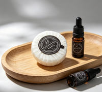 Savon d'hôtel minimaliste emballé individuellement, rond, pour hôtel, spa et maison d'hôtes