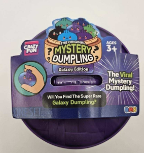 Pelota Antiestrés de Silicona TPE con Forma de Dumpling/Baozi, Juguete Sensorial con Purpurina, para Aliviar el Estrés, Regalo de Navidad - Product Image 1