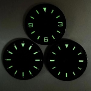 Accesorio de Reloj Personalizado OEM ODM, Esfera de 29 mm con Luminiscencia Verde, Apto para Movimiento 2813 2836, Admite Adhesivo con Logotipo - Product Image 3