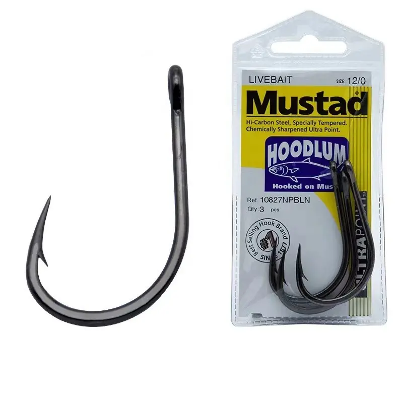jigging hooks mustard hooks 10827 mustad fishing hook HOODLUM