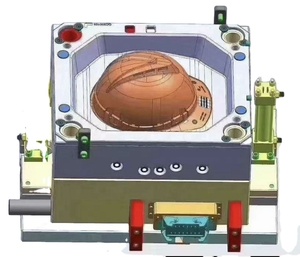 Xử lý tùy chỉnh bởi nhà sản xuất mũ bảo hiểm an toàn vỏ nhựa ép phun khuôn làm - Product Image 2