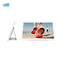 Écran d'affichage numérique LCD de 18,5 pouces en mode paysage ou portrait pour le bureau de réception et le stand de salon professionnel