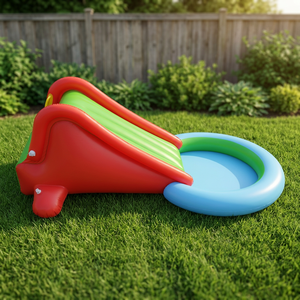 Nuevo Diseño de Juguetes Inflables de PVC Personalizados, Carpas Inflables para Niños, Flotador de Piscina de PVC con Forma Novedosa para Entretenimiento Infantil al Aire Libre - Product Image 6