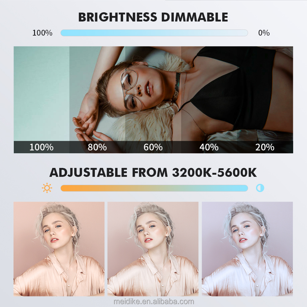 yidoblo GL-3000bi 300W bi color 3200k-5600k film shooting light 300w soft light photographic light