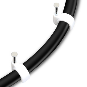 Clip de plástico para manicura, Clip de <span class=keywords><strong>Cable</strong></span> de nailon de 16MM con forma Circular de acero, buen precio - Product Image 2